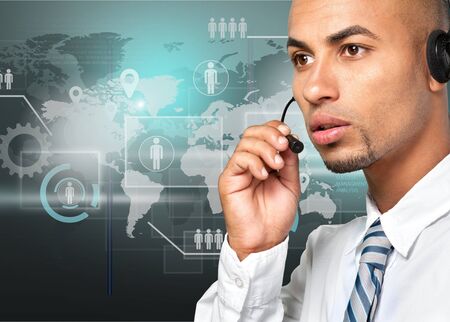 Men, On The Phone, Telephone.の写真素材