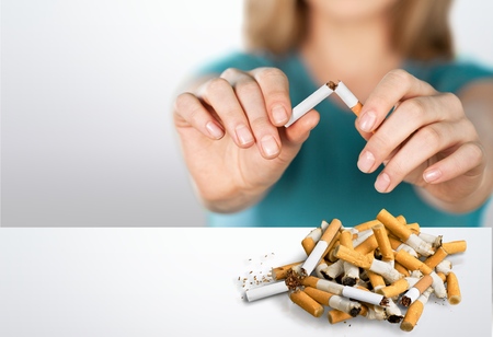 Smoking, smoke, stop.の写真素材