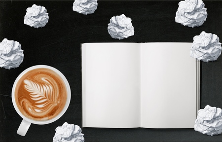 Notepad, view, notebook.の写真素材