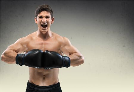 Boxing, Power, Body Building.の写真素材