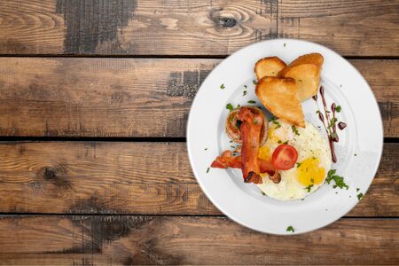 Breakfast, Eggs, Bacon.の写真素材