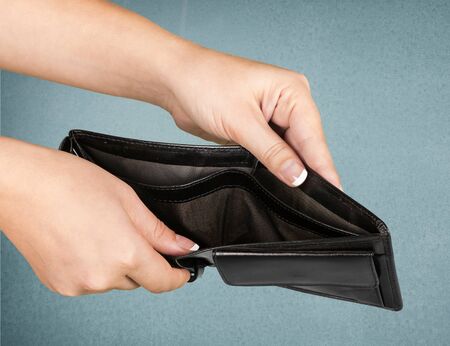 Empty, Wallet, Pocket.