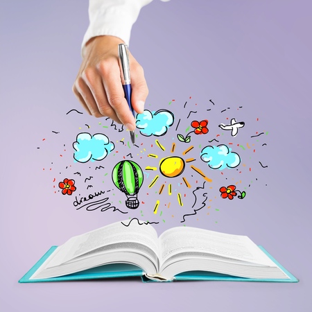 Sketching, sketch, housing.の写真素材