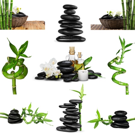 Spa Treatment, Stone, Zen-like.の写真素材