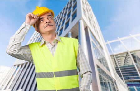 Construction Worker, Manual Worker, Helmet.