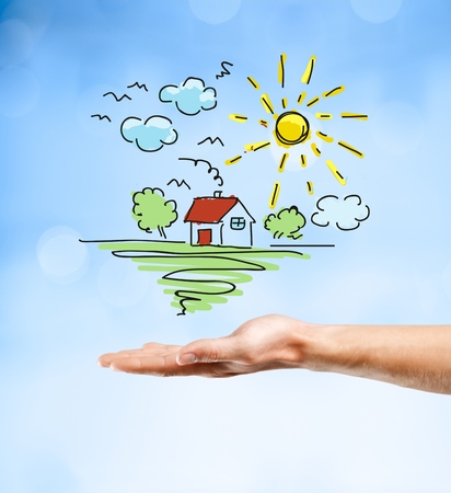 Real, concept, investment.の写真素材