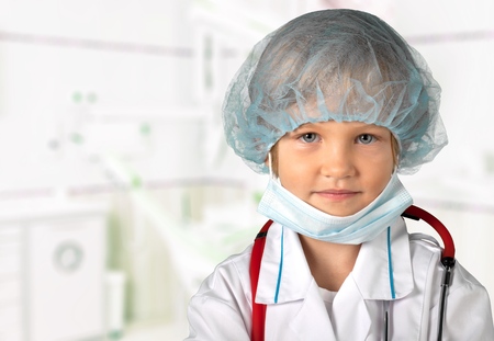 Child, Doctor, Pediatrician.の写真素材