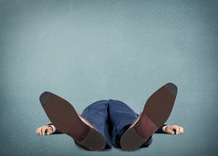 Exhaustion, Death, Emotional Stress.の写真素材