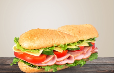 Sandwich, bread, sub.の写真素材