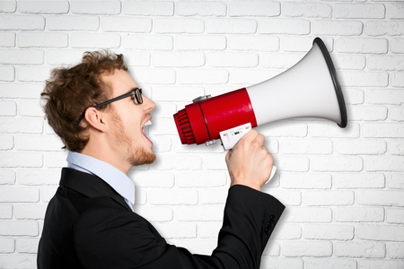 Leadership, leader, protest.の写真素材