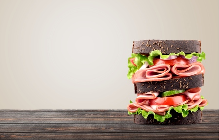 Sandwich, Food, Lunch.の写真素材