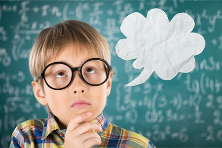 Question, mark, child.の写真素材