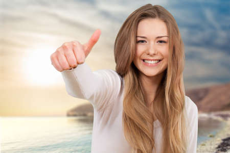 Thumbs Up, Teenager, Cool.
