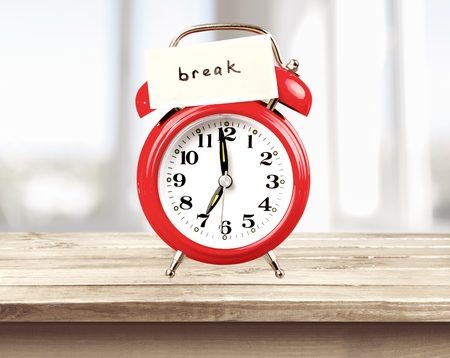 Break, Coffee Break, Resting.