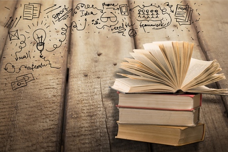 Books, program, mathematics.の写真素材