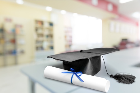 Graduation, Certificate, Test Results.の写真素材