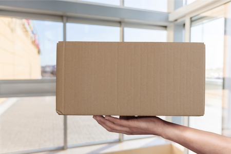 Package, Box, Delivering.
