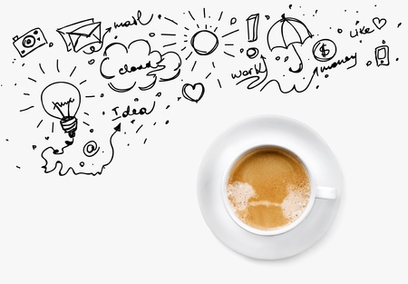 Idea, thought, plan.の写真素材