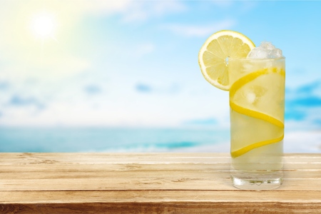 Lemonade, Refreshment, Cold Drink.の写真素材