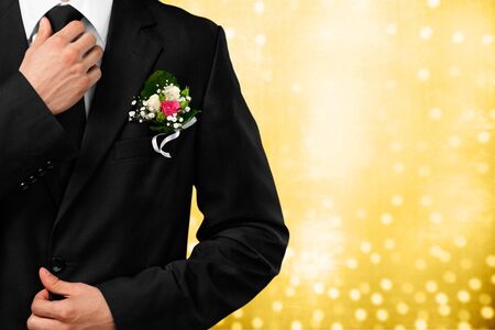 Tuxedo, Wedding, Fashion.の写真素材