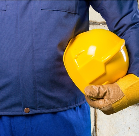 Hat, worker, work.の写真素材