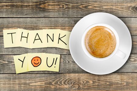 Thank You, Gratitude, Smiley Face.の写真素材