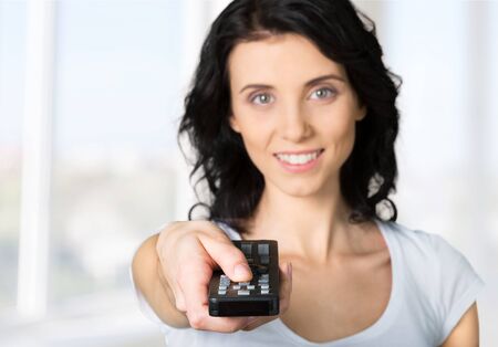 Television, Remote Control, Women.