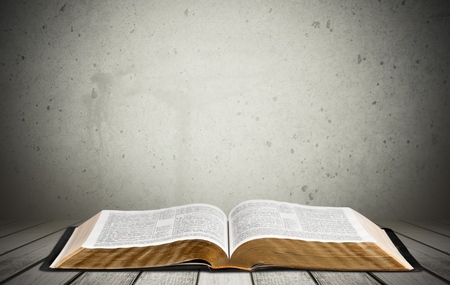Bible, Book, Open.