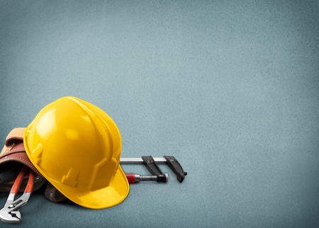 Job, hat, red.の写真素材