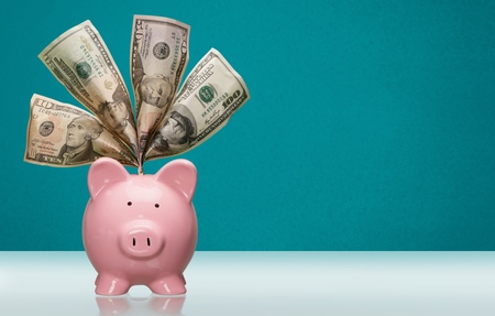 Piggy Bank, Savings, Currency.の写真素材