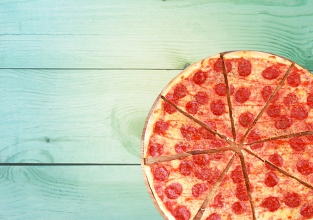 Pizza, Portion, Division.