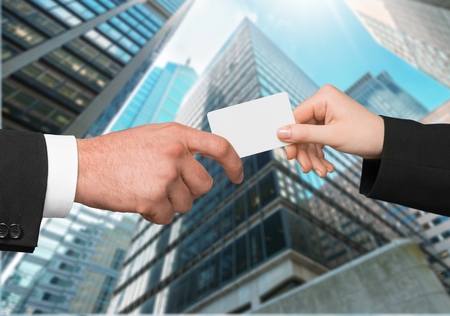 Business Card.の写真素材