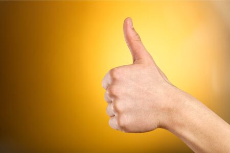 thumbs upの写真素材