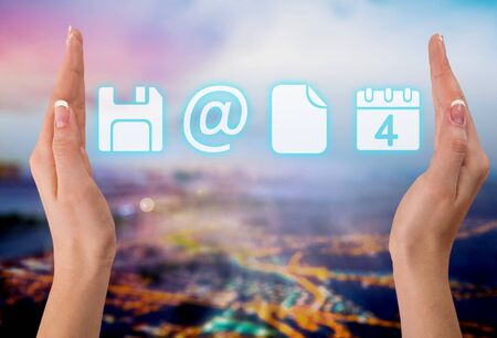 Human Hand.の写真素材