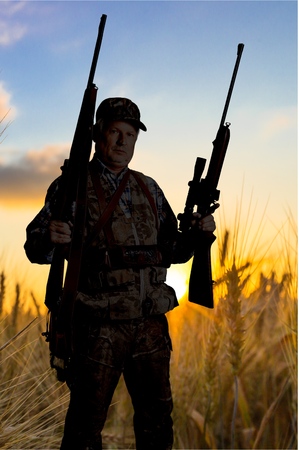 Hunting.