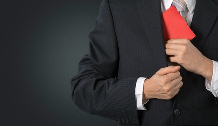 Bribing Problems.の写真素材