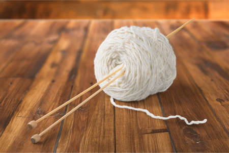 Wool Knitting.の写真素材