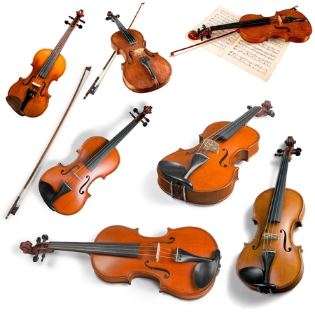 Violas and Violins.