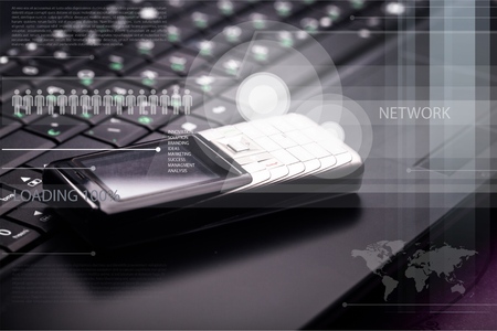 Computer network.の写真素材