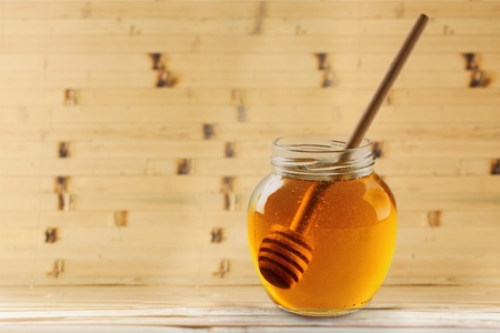 Honey Syrup.の写真素材