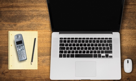 Laptop.の写真素材