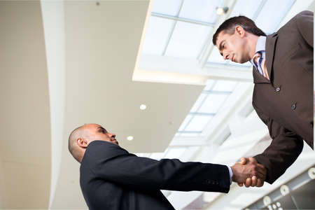 Businessman shake hand の写真素材