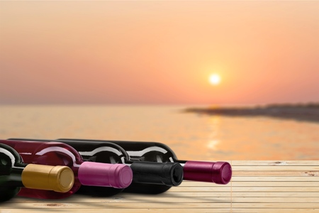 Wine Bottles.の写真素材