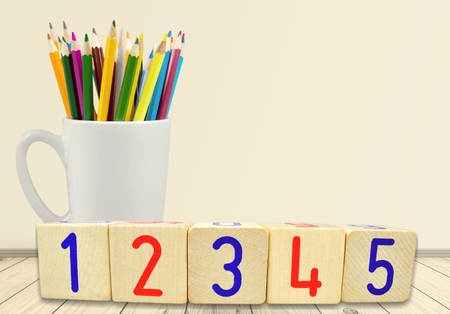 Numbers.の写真素材