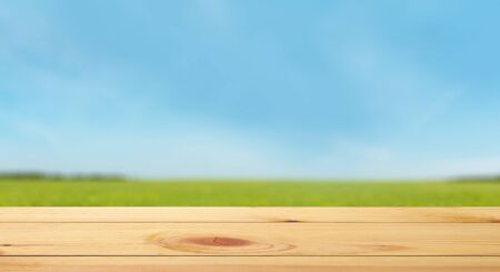 Wooden deck background.の写真素材