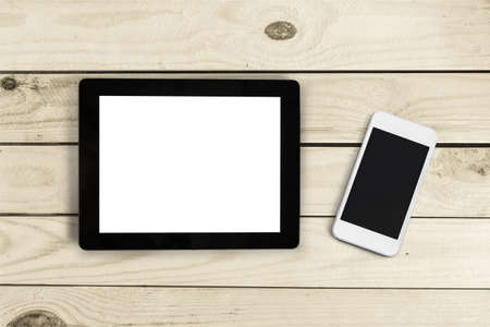 Phone and tablet.