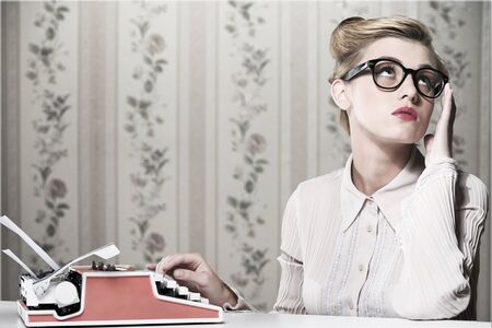 Secretary.の写真素材