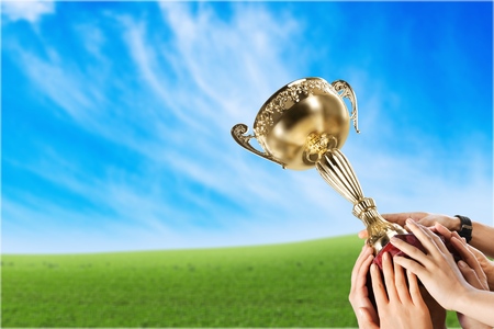 Trophy.の写真素材