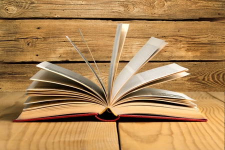 Open book.の写真素材