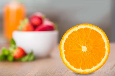 Orange Portion.の写真素材